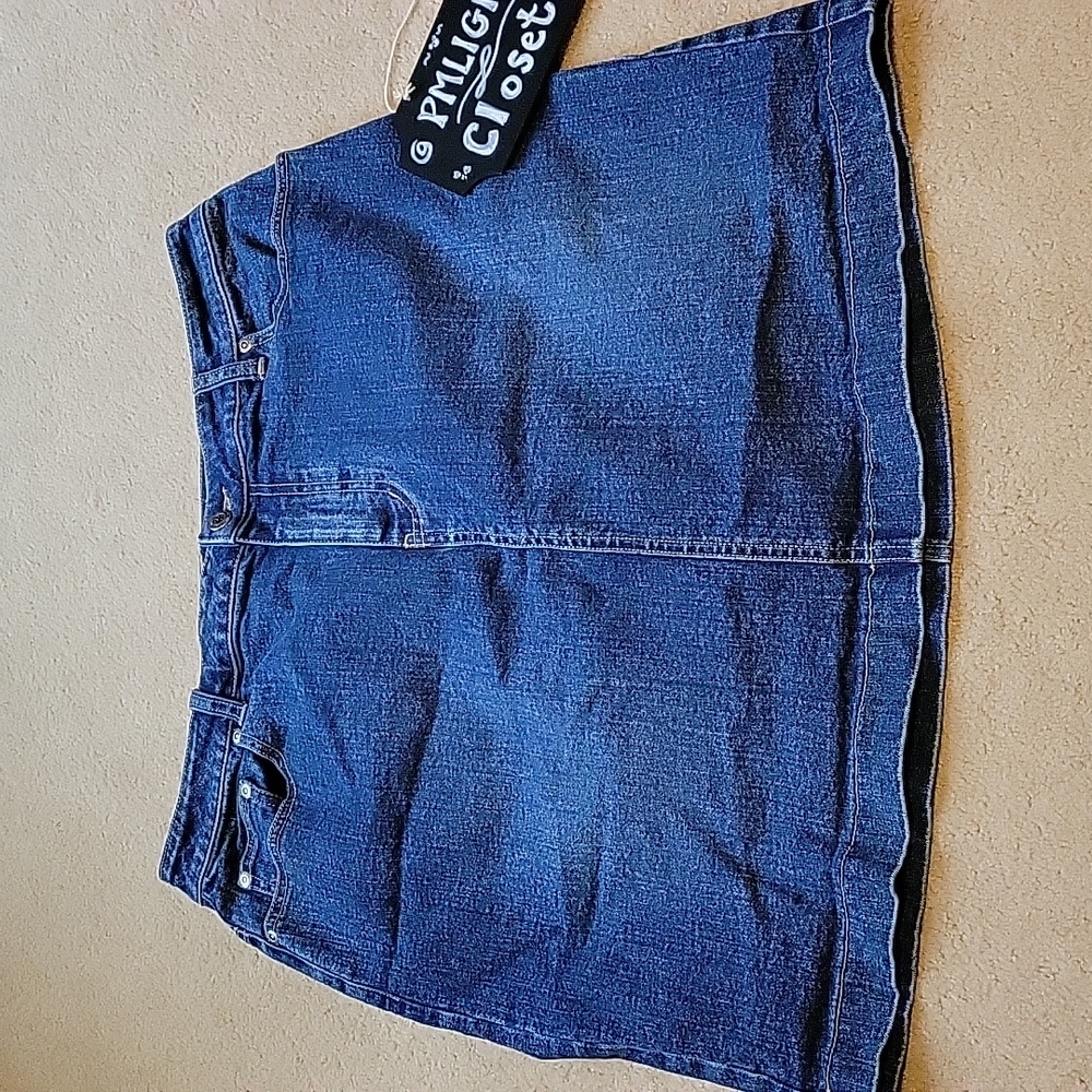 Venezia Jeans Denim Skirt 16 Medium Wash